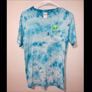 Blue Tie Dye RipnDip T-shirt